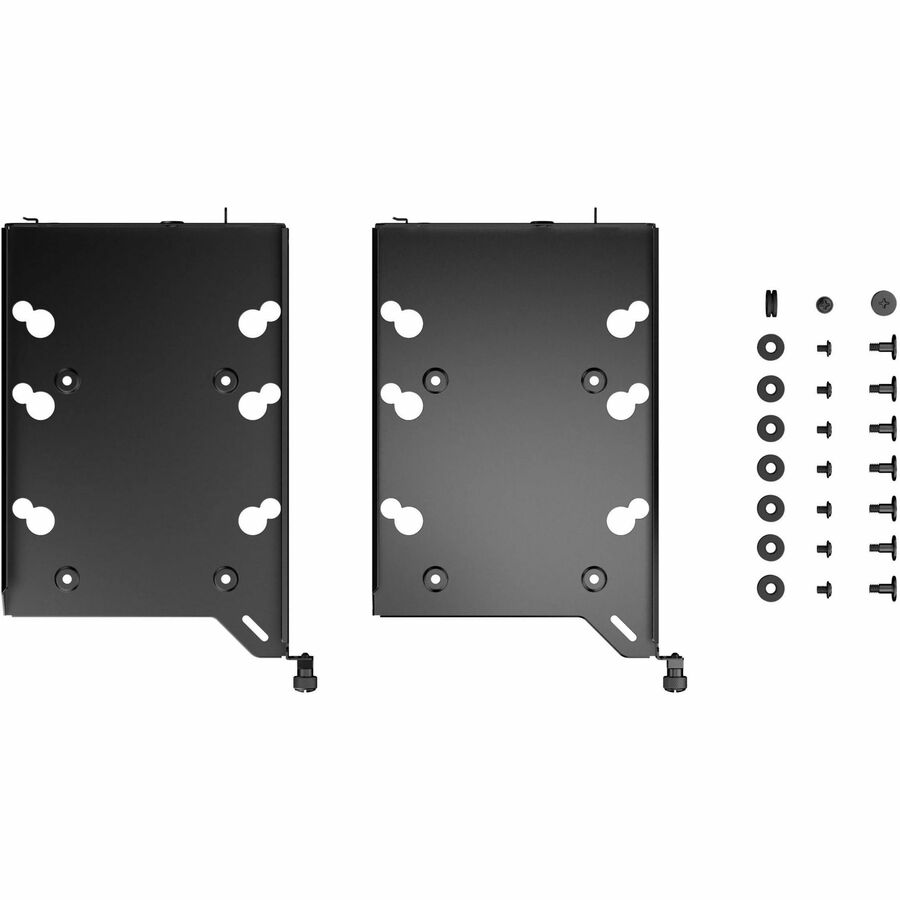 Fractal Design Mounting Tray for Hard Disk Drive, Computer Case - Black Fractal Design Mounting Tray for Hard Disk Drive, Computer Case - Black